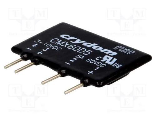 Rel&eacute;: semicondutores, Ucoma: 3&divide;10VDC, 5A, 0&divide;60VDC.