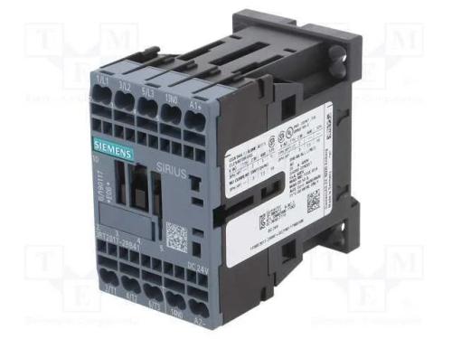 Contator: 3 polos, NO x3, Contatos auxiliares: NO.