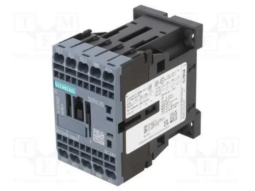 Contator: 3 polos, NO x3, Contatos auxiliares: NO.