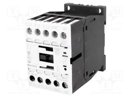 Contator: 3 Polos, No X3, Contatos Auxiliares: Nc, 24vdc, 9a, Dilm9
