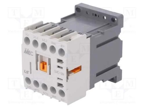 Contator: 3 Polos, No X3, Contatos Auxiliares: No, 24vdc, 9a, Ip20