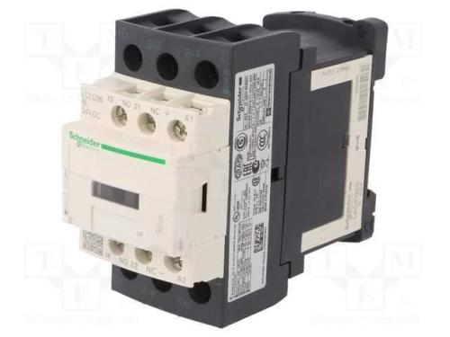 Contator: 3 polos, NO x3, Contatos auxiliares: NO.