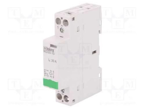 Contator: 1-De Polo de Instala&ccedil;&atilde;o, 20a, 24vac, 24vdc, No