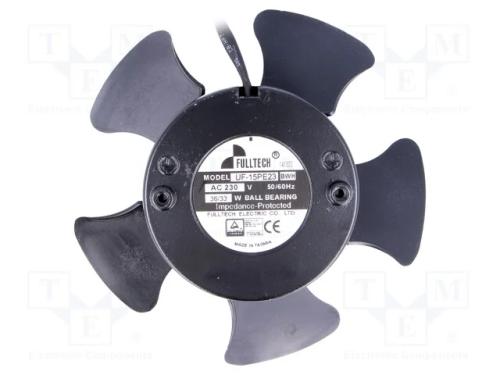 Ventilador: AC, transversal, 230VAC, 144x49mm, 27.