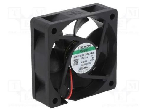 Ventilador: Dc, Transversal, 24vdc, 60x60x20mm, 28,03m3/H, 21dba