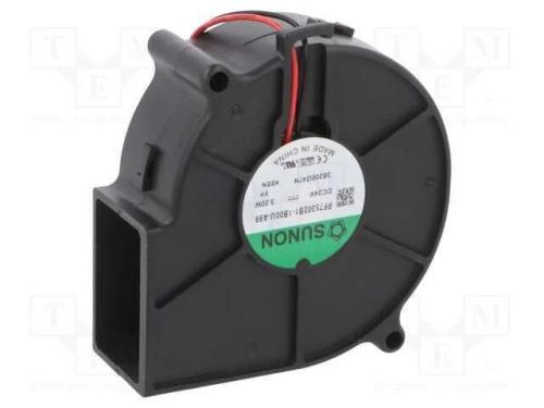 Ventilador: Dc, Blower, 24vdc, 75x75x30mm, 26,34m3/H, 42dba