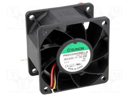 Ventilador: Dc, Transversal, 24vdc, 60x60x38mm, 96m3/H, 56dba