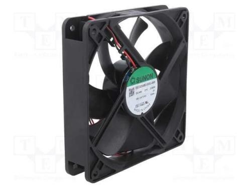 Ventilador: Dc, Transversal, 48vdc, 120x120x25mm, 158m3/H, 40,5dba