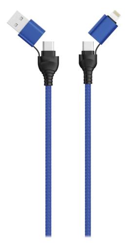 2GO 797368 CABO USB 1,2 M USB A/USB C USB C/LIGHT.