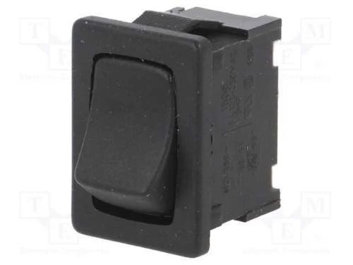 Rocker, Spdt, Pos: 3, On-Off-On, 6a/250vac, Ip40, 100mo, Ul94v-2