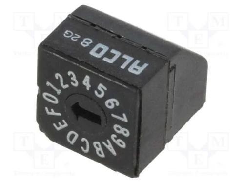Interruptor: Girat&oacute;rio, Pos: 16, 0,4a/20vac, 0,4a/20vdc, -30&divide;85c