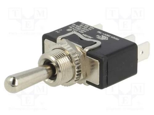 Interruptor: de Alavanca, Pos: 3, Sp3t, (On)-Off-(On), 16a/250vac