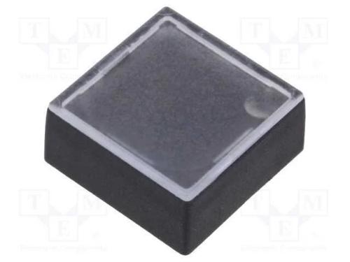 Tecla, Retangular, Incolor, Abs, 15,5x15,5mm