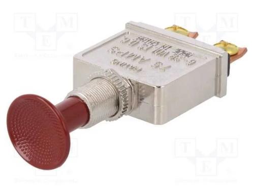 Interruptor: extra&iacute;vel, Pos: 2, 75A/12VDC, preto,.