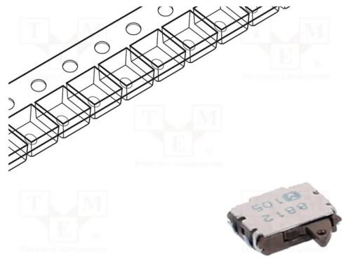 Interruptor: de Press&atilde;o, Pos: 2, Spst-Nc, 0,01a/5vdc, 500mo, Smd