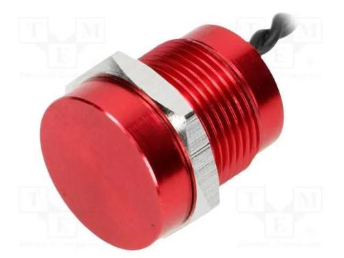 Interruptor: Piezoel&eacute;ctrico, Pos: 2, Spst-No, 0,2a/24vac, Ip68