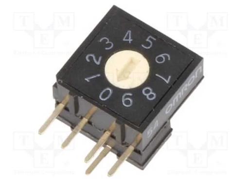 Emissor de C&oacute;digo, Dec/Bcd, Pos: 10, Tht, Rcontacto Max: 200mo