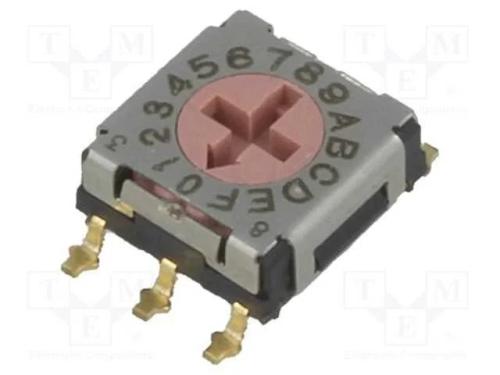Emissor de C&oacute;digo, Hex/Bcd, Pos: 16, Smt, Rcontacto Max: 100mo