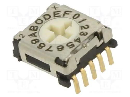 Emissor de C&oacute;digo, Dec/Bcd, Pos: 16, Smt, Rcontacto Max: 200mo