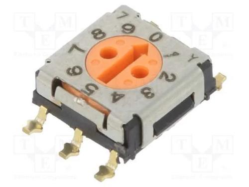 Emissor de C&oacute;digo, Dec/Bcd, Pos: 10, Smt, Rcontacto Max: 200mo
