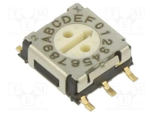 Emissor de C&oacute;digo, Dec/Bcd, Pos: 16, Smt, Rcontacto Max: 200mo