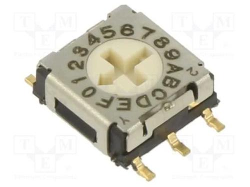 Emissor de C&oacute;digo, Dec/Bcd, Pos: 16, Smt, Rcontacto Max: 200mo