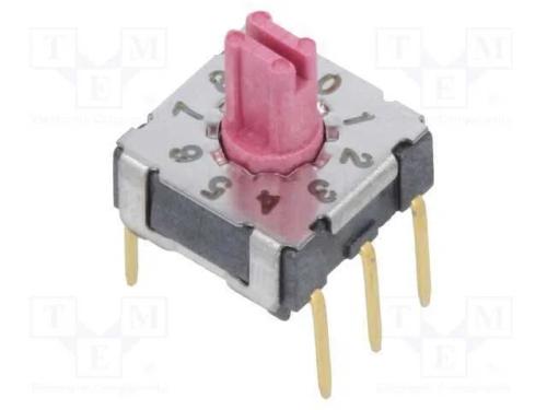 Emissor de c&oacute;digo, DEC/BCD, Pos: 10, THT, Rcontac.