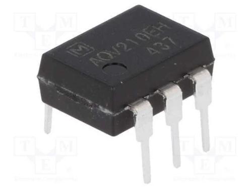 Rel&eacute;: Semicondutores, Icoma M&aacute;x: 3ma, 130ma, Max.350vac, 23o, Dip6