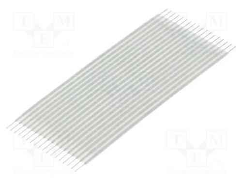 Conector: Jumper Flex&iacute;vel, Raster Fita: 1,27mm, L: 50,8mm, Retos