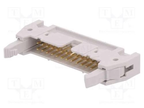 Tomada, Idc, Macho, Pin: 26, Simples, com Ejetor, Tht, 2,54mm, Fci