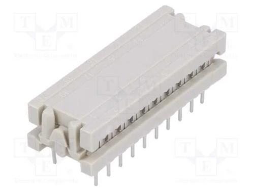 Idc de Transi&ccedil;&atilde;o, Pin: 20, Dil 7,62mm, Idc,Tht, para Fita, 1,27mm