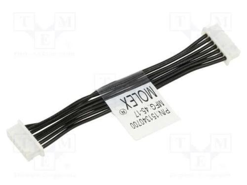Ficha, Fio-Placa, F&ecirc;mea X2, Picoblade, Pin: 7, com Cabos, Fios