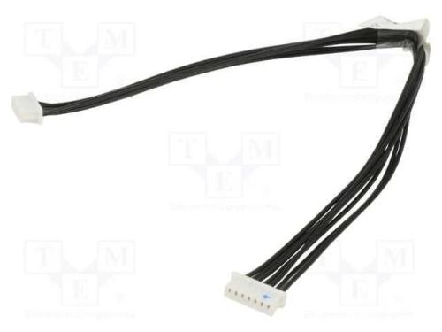 Ficha, Fio-Placa, F&ecirc;mea X2, Picoblade, Pin: 7, com Cabos, Fios