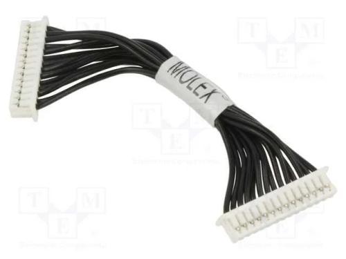 Ficha, Fio-Placa, F&ecirc;mea X2, Picoblade, Pin: 14, com Cabos, Fios