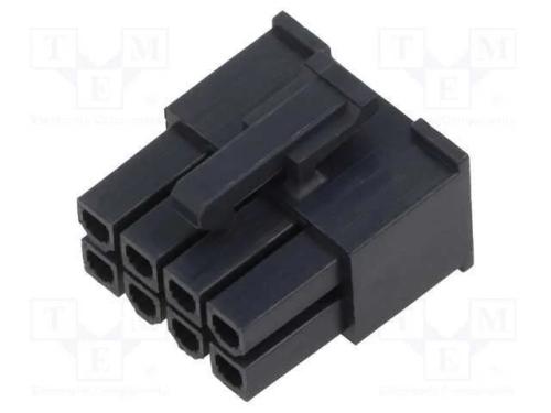 Ficha, fio-fio/placa, f&ecirc;mea, Mini-Fit Jr, 4,2mm, .