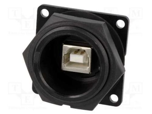 Tomada, adaptador, Data-Con-X, USB 2.0, IP67,IP68