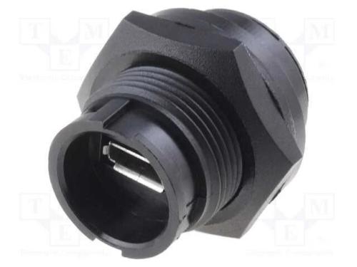 Tomada, adaptador, Data-Con-X, USB 2.0, IP67,IP68