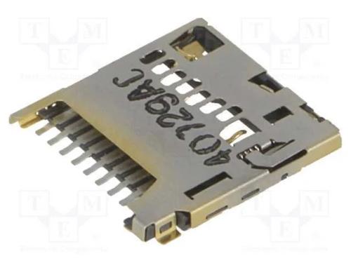Conector: para cart&otilde;es, microSD, push-push, SMT, .