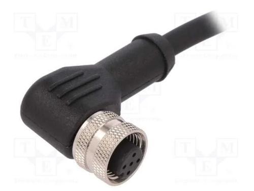 Ficha, M12, PIN: 5, f&ecirc;mea, c&oacute;digo A-DeviceNet / C.