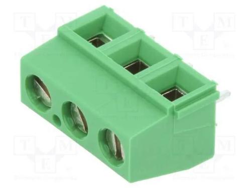 Pcb Bloco Terminal, Angulares 90, 5,08mm, Faixas: 3, para Pcb