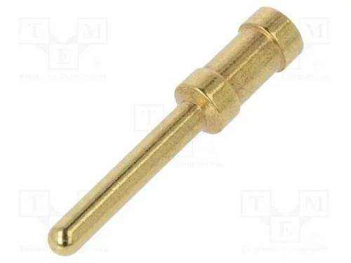 Contacto, Macho, Liga em Cobre, Dourado, 4mm2, 12awg, a Granel