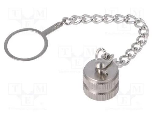 Tapa protetora, conectores macho M12, IP67, metal