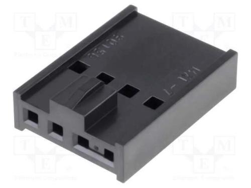 Ficha, fio-placa, f&ecirc;mea, C-Grid III, 2,54mm, PIN:.