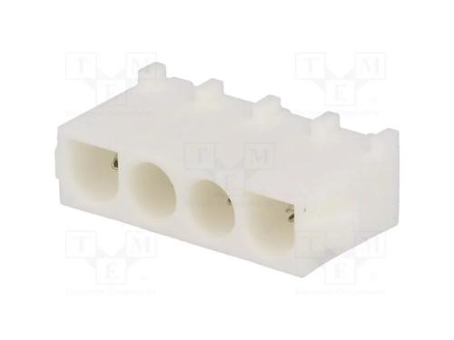 Tomada, Fio-Fio/Placa, Macho, Universal Mate-N-Lok, 6,35mm, Pin: 4