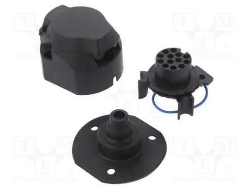 Conector: Automotive, Tomada, para Painel, Pin: 13, Contatos: Lat&atilde;o