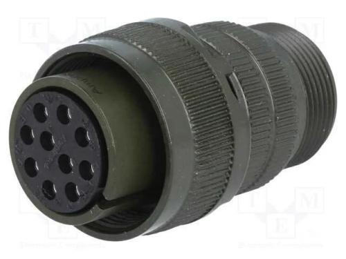 Conector: redondos, tamanho 18, MS/DS, liga de al.