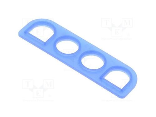 Anilha do Perfil, Universal Mate-N-Lok, 6,35mm, Pin: 4