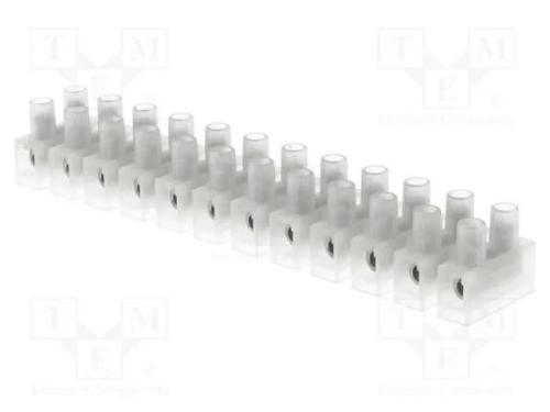 Bloco terminal, terminal parafusado, 4mm2, 400V, .