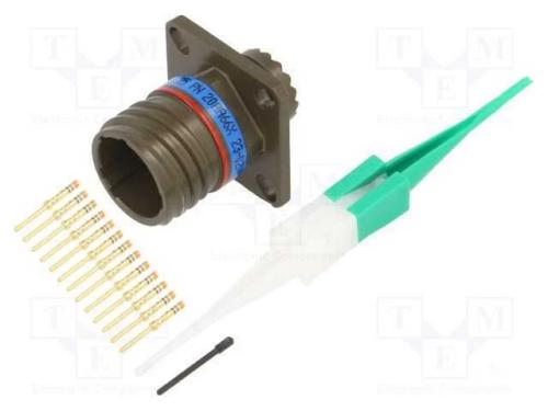 Conector: Militar, Tamanho 11, Mil-Dtl-38999 Series Iii, Tomada