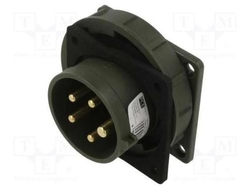 Conector: de alimenta&ccedil;&atilde;o AC 3 fases, tomada, mach.